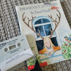 "Imogene's Antlers" book by Janet Craig with audio cassette